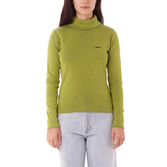 Obey Γυναικεία πλεκτή μπλούζα Alias Turtleneck